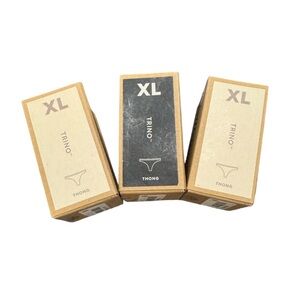 allbirds Trino Thong Underwear Size XL - Set of 3